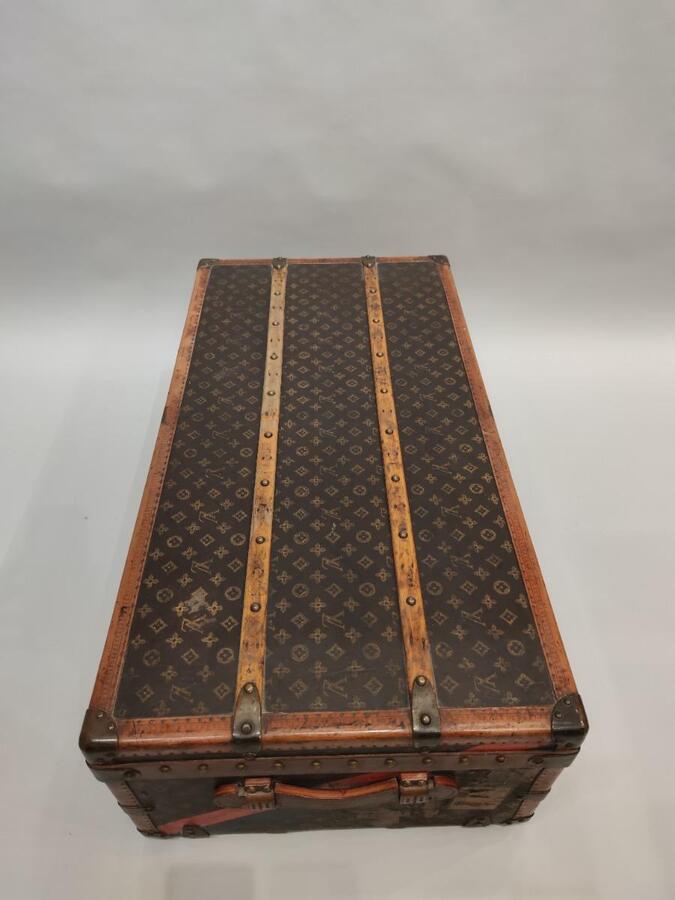 Louisvuitton lv luisvuitton louisvuittontrunk louisvuittontrunks - malle louis  vuitton malle goyard moynat prix 1900 vintage - Des Voyages