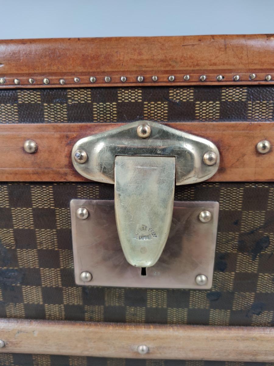 A CABINE TRUNK IN DAMIER CANVAS