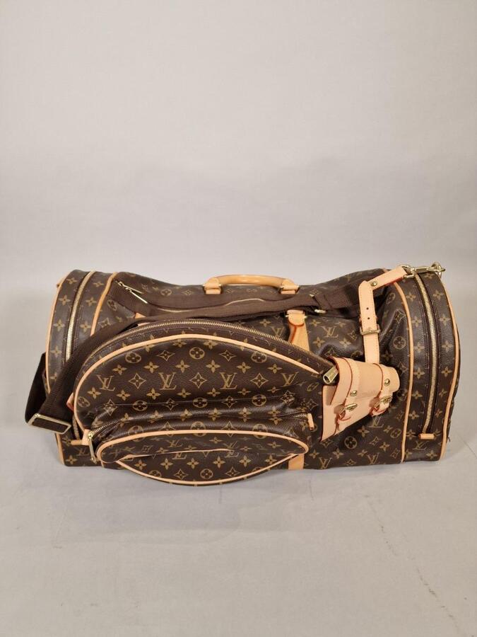 Sac de voyage GOYARD Paris circa 1970, grand modèle (boeing)